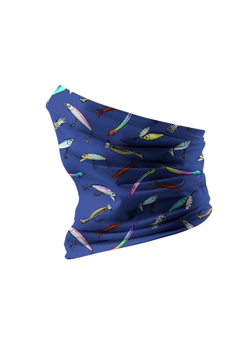 Lure Collection Full Print Sun Protection Neck Gaiter