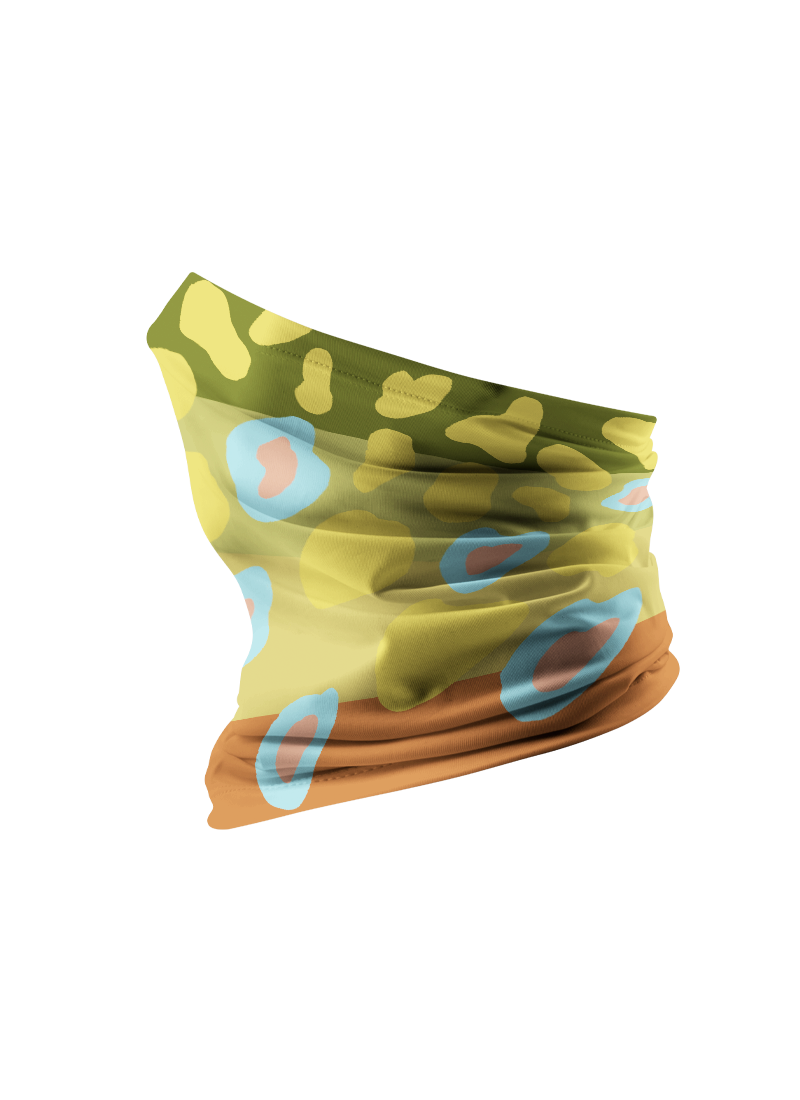 The Trout That Got Away Full Print Sun Protection Neck Gaiter