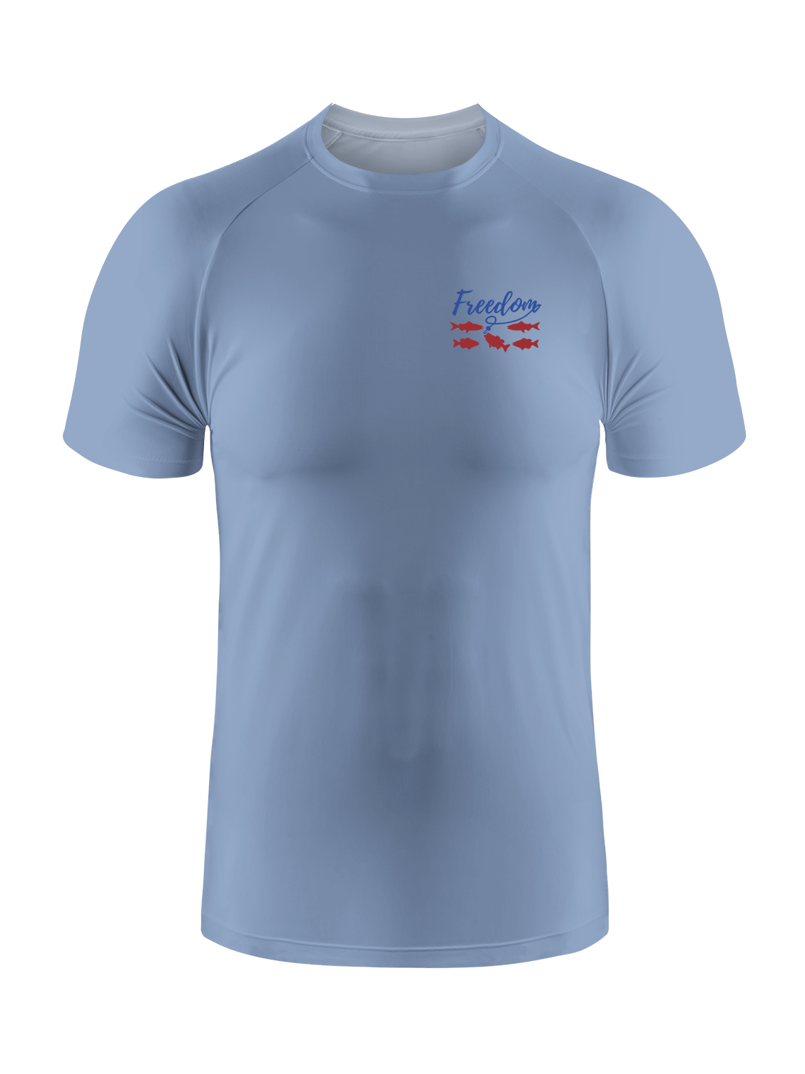 Patriotic Waters Unleashed UPF Tee