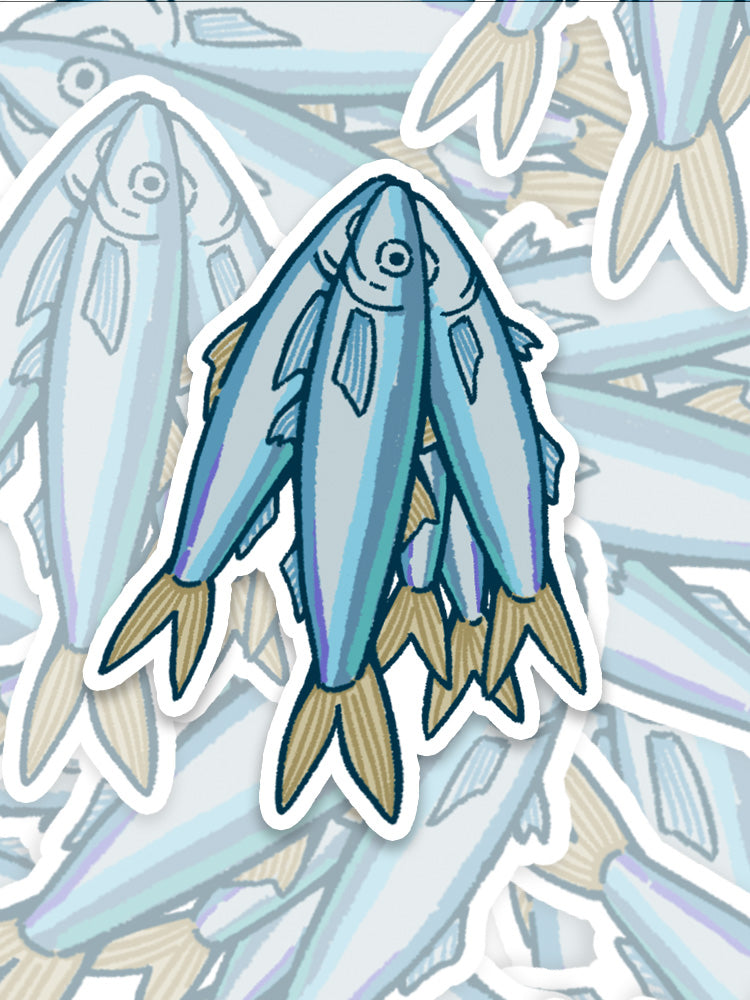 Matthew 4:19 God's Capture Sticker