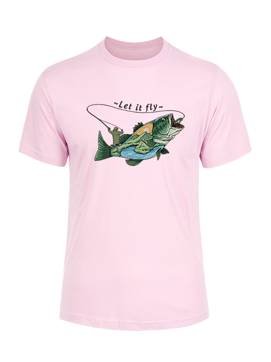 Let It Fly to Freedom Unisex Cotton Tee