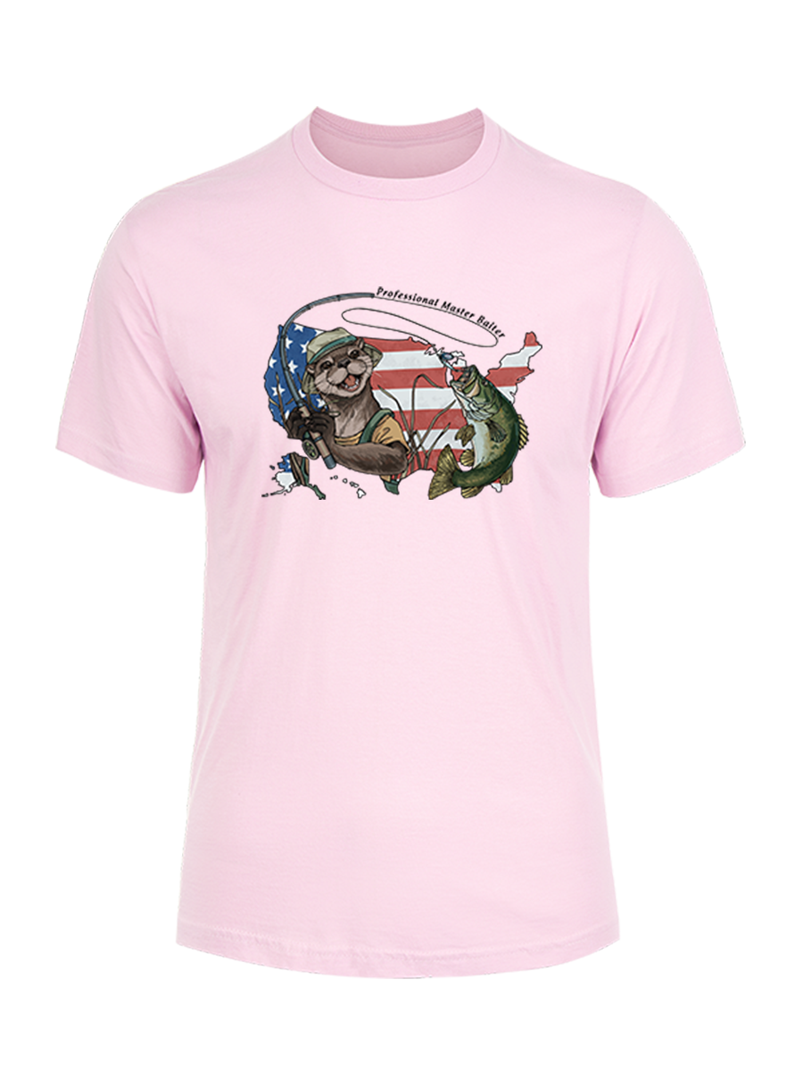 Otter vs Bass Unisex Cotton Tee