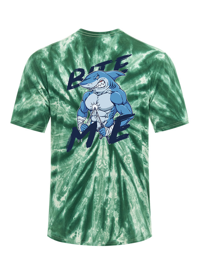 Rebel Shark Bite Me Tie Dye