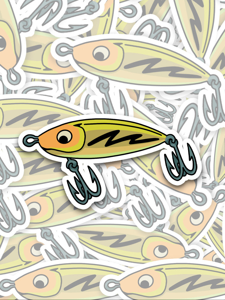 Hooked on a Day Off Sticker