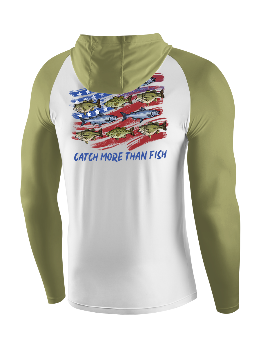 Patriotic Waters Unleashed UPF Hoodie
