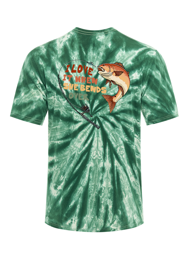 Redfish Rhythm Bend to Love Tie Dye Tee