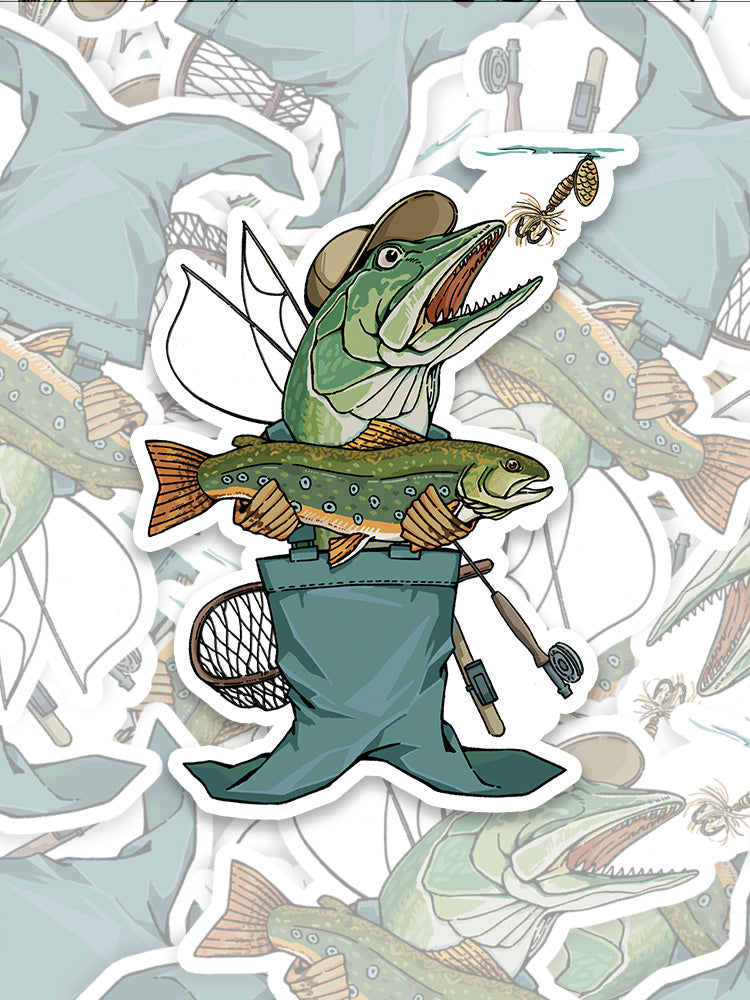 Who is My Prey Sticker