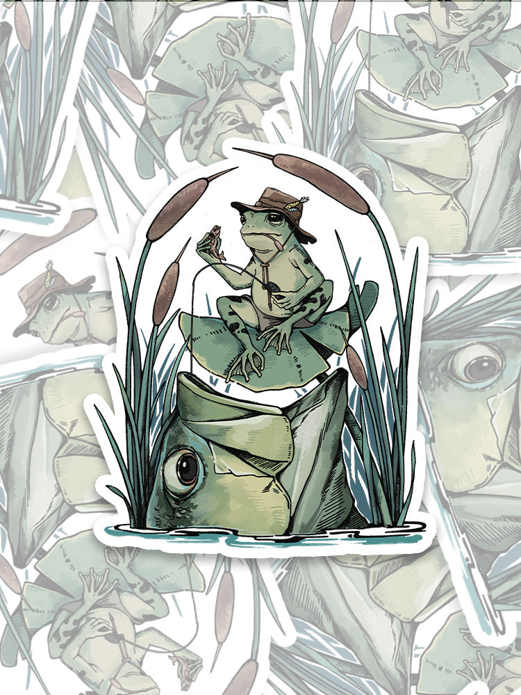 There's Always A Bigger Fish Sticker