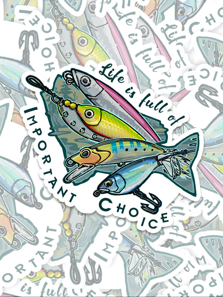 Clear Lake Bass Lures Sticker