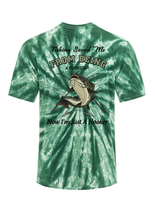 Catfish Back to Joy Tie Dye Tee