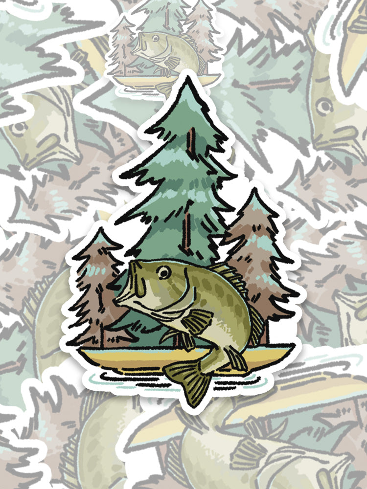 Reel Moments at Clear Lake Sticker