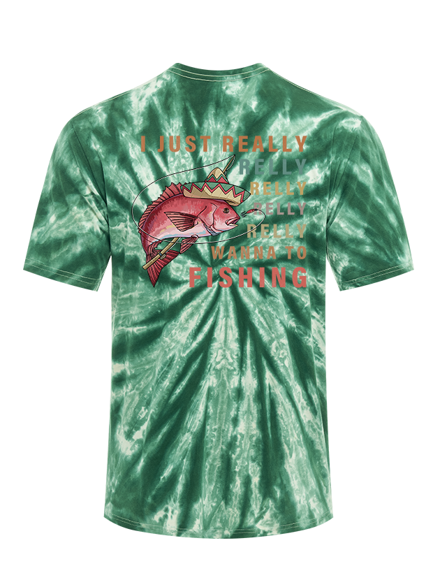 Red Snapper Fiesta Tie Dye Tee
