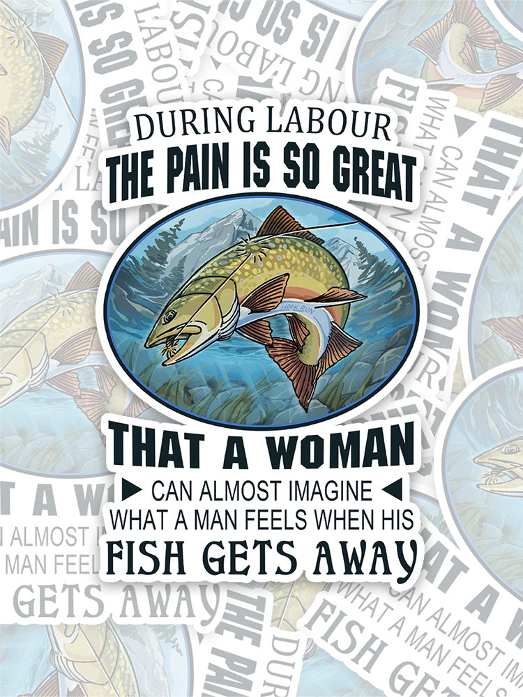 The Trout That Got Away Sticker