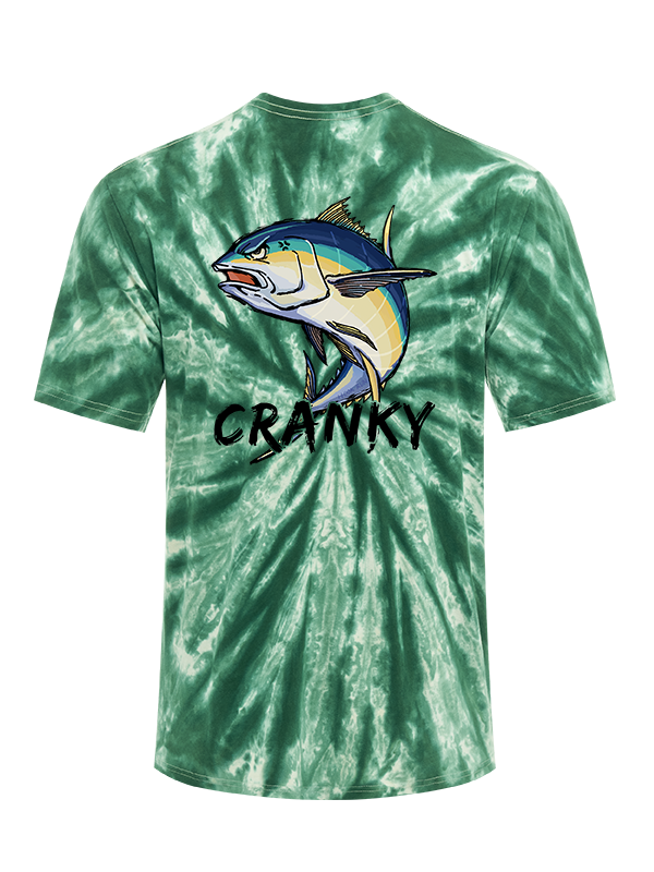 Ocean's Feisty Cranky Tuna Tie Dye Tee