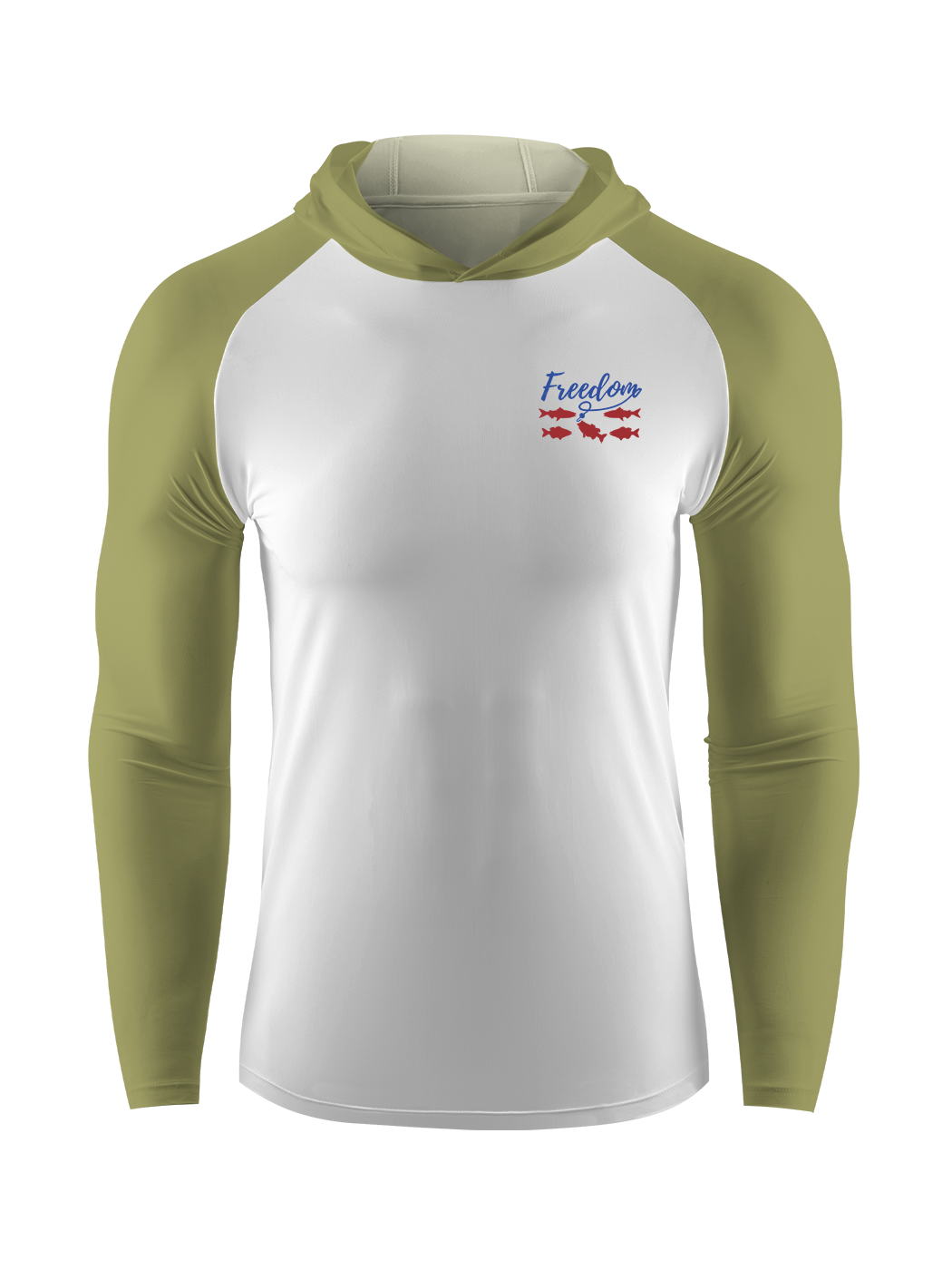 Patriotic Waters Unleashed UPF Hoodie
