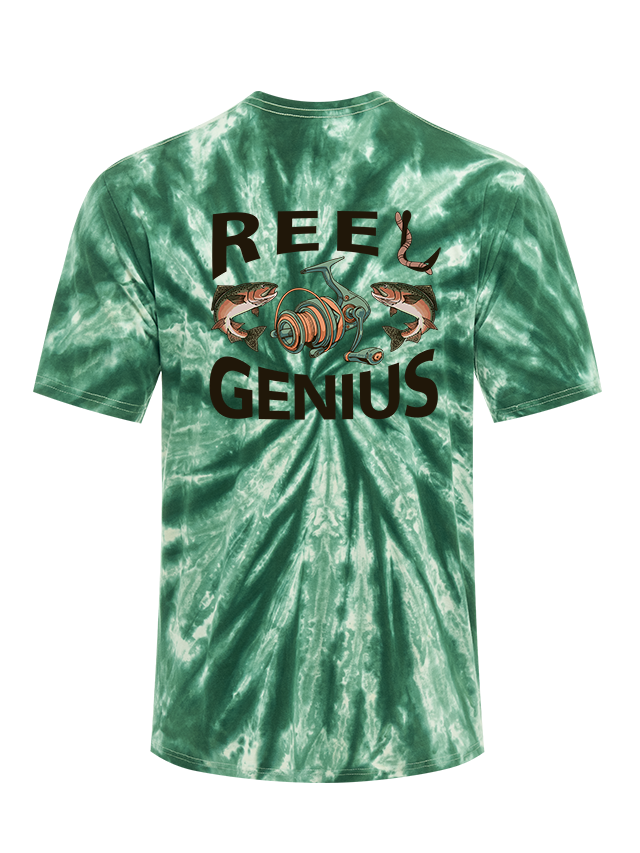 Reel Genius Adventure Tie Dye Tee