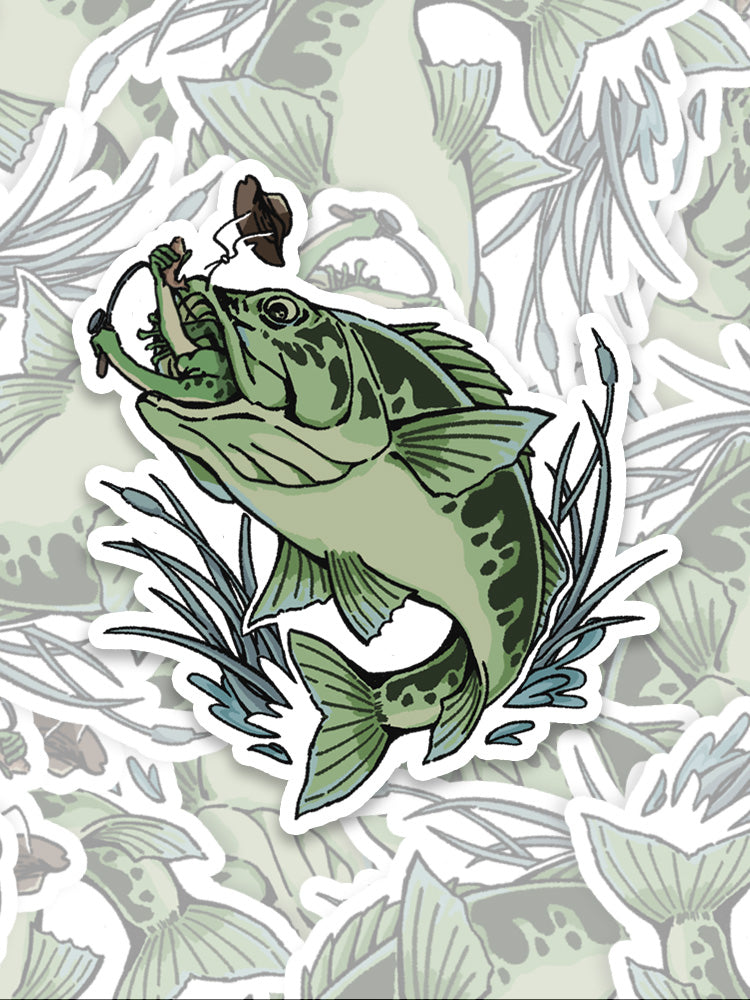 There's Always A Bigger Fish Sticker