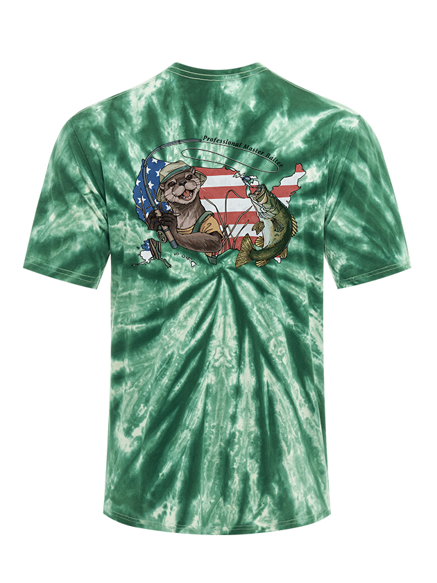 Otter vs Bass Tie Dye Tee