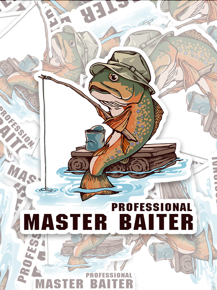 Professional Master Baiter Sticker