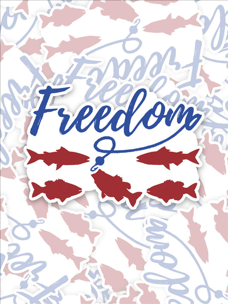 Patriotic Waters Unleashed Sticker