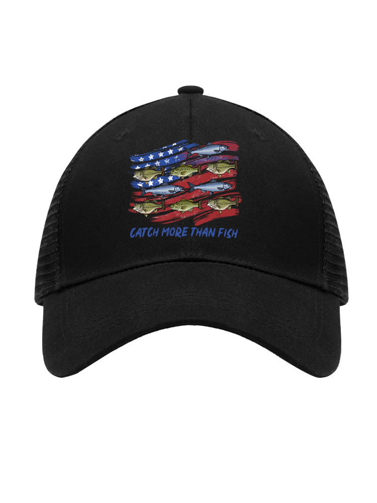 Patriotic Waters Unleashed Mesh Velcro Hat