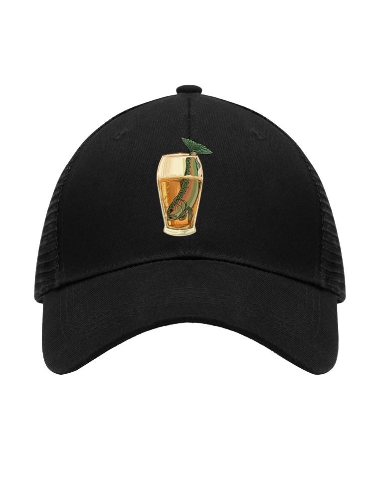 Let's Have a Drink Mesh Velcro Hat