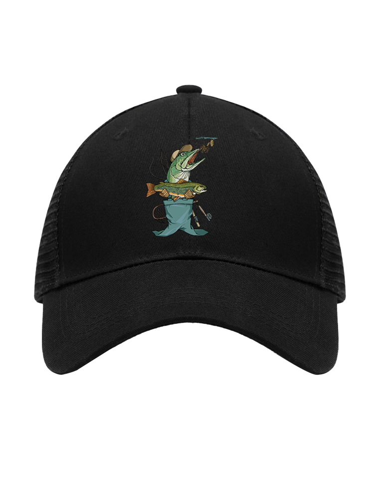 Who is My Prey Mesh Velcro Hat