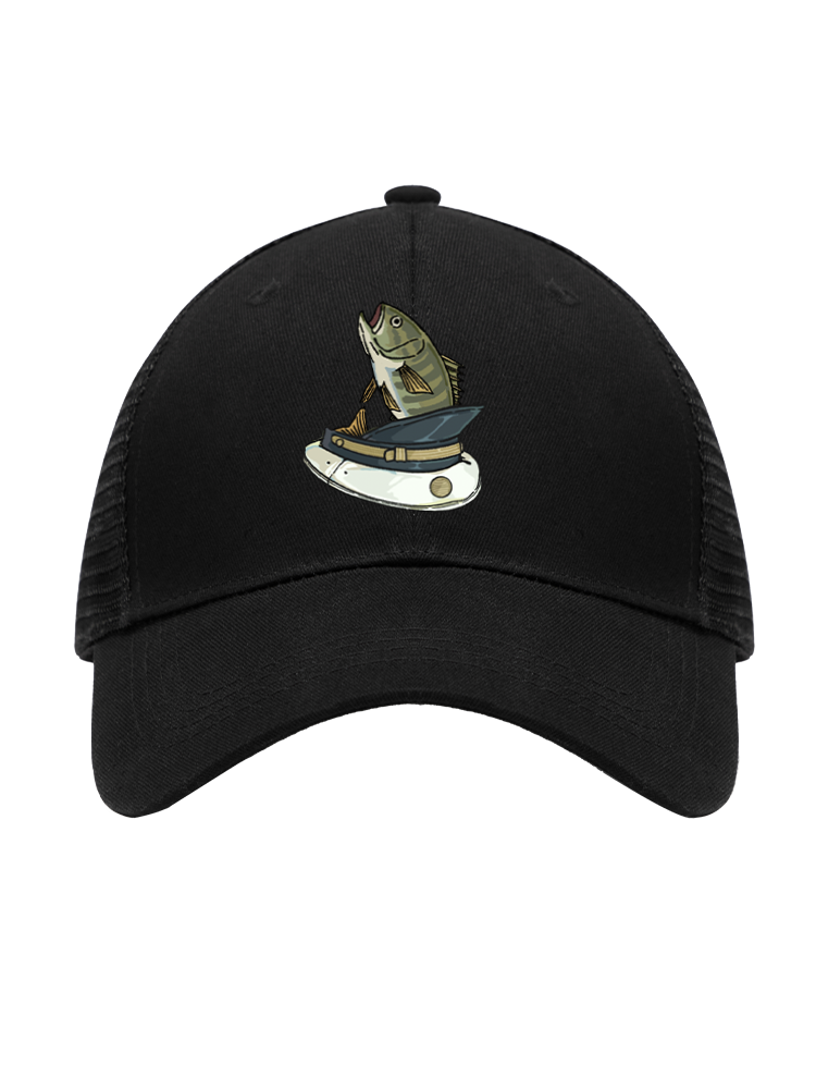 Catch Me If You Can Mesh Velcro Hat