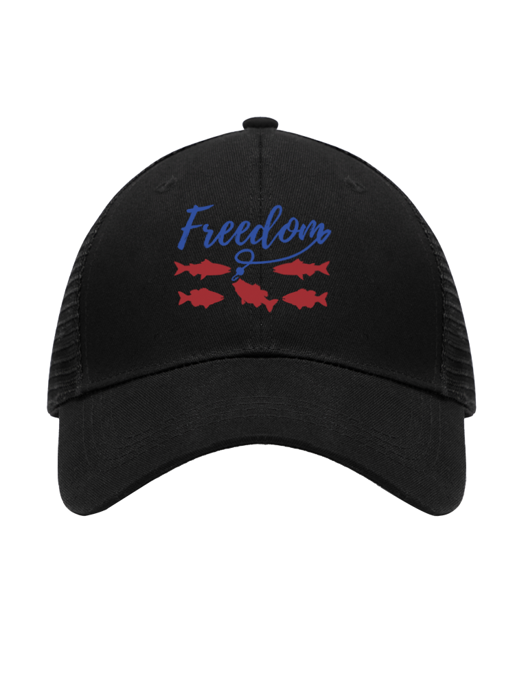 Patriotic Waters Unleashed Mesh Velcro Hat