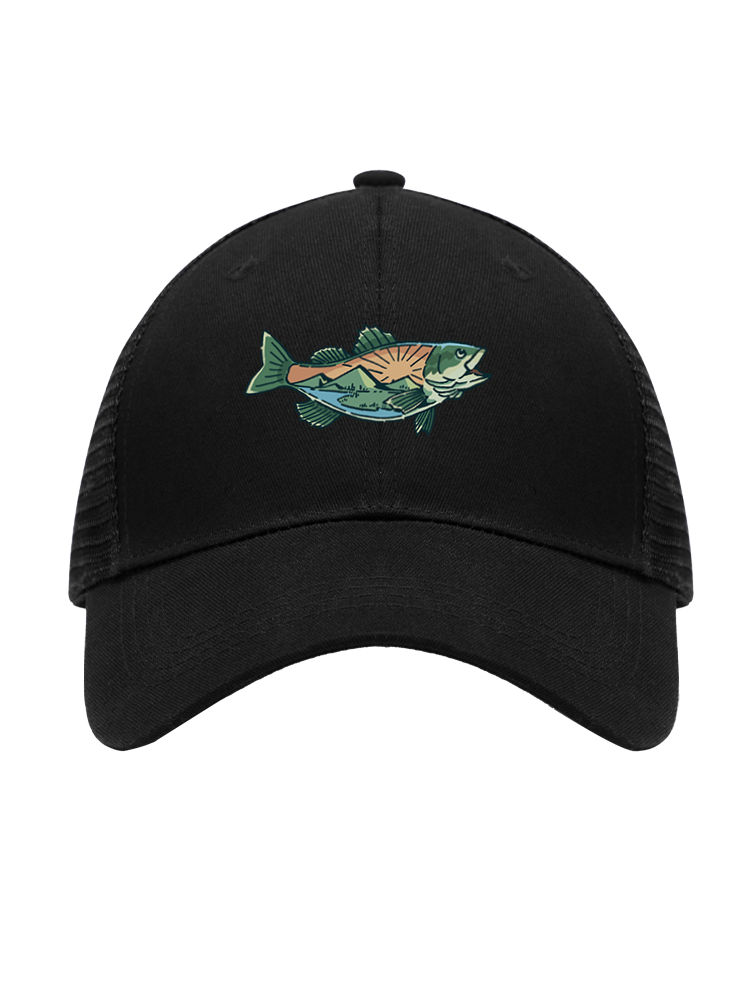 Let It Fly to Freedom Mesh Velcro Hat