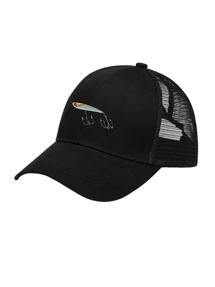 Muskie Madness Jerk and Reel Mesh Velcro Hat