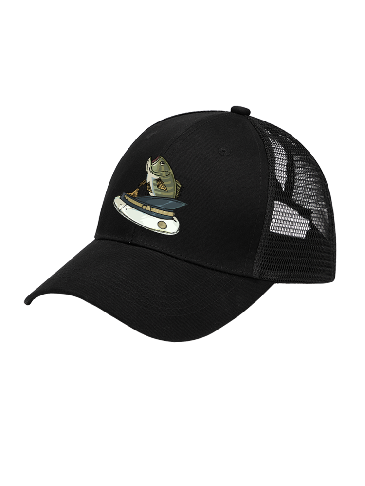 Catch Me If You Can Mesh Velcro Hat