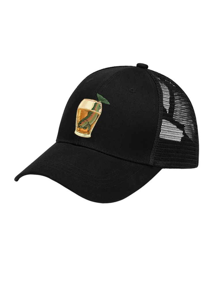 Let's Have a Drink Mesh Velcro Hat