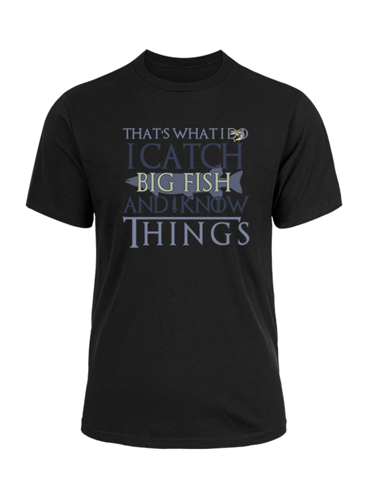 Big Catch Wisdom Unisex Cotton Tee
