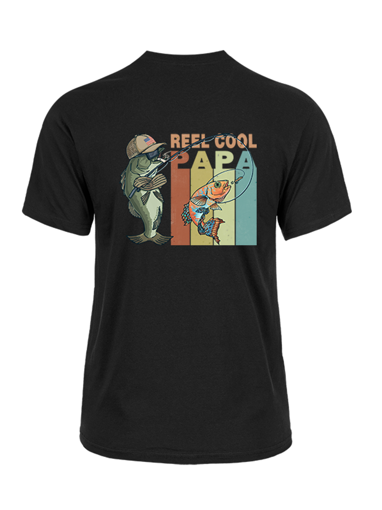 Reel Cool Papa Unisex Cotton Tee