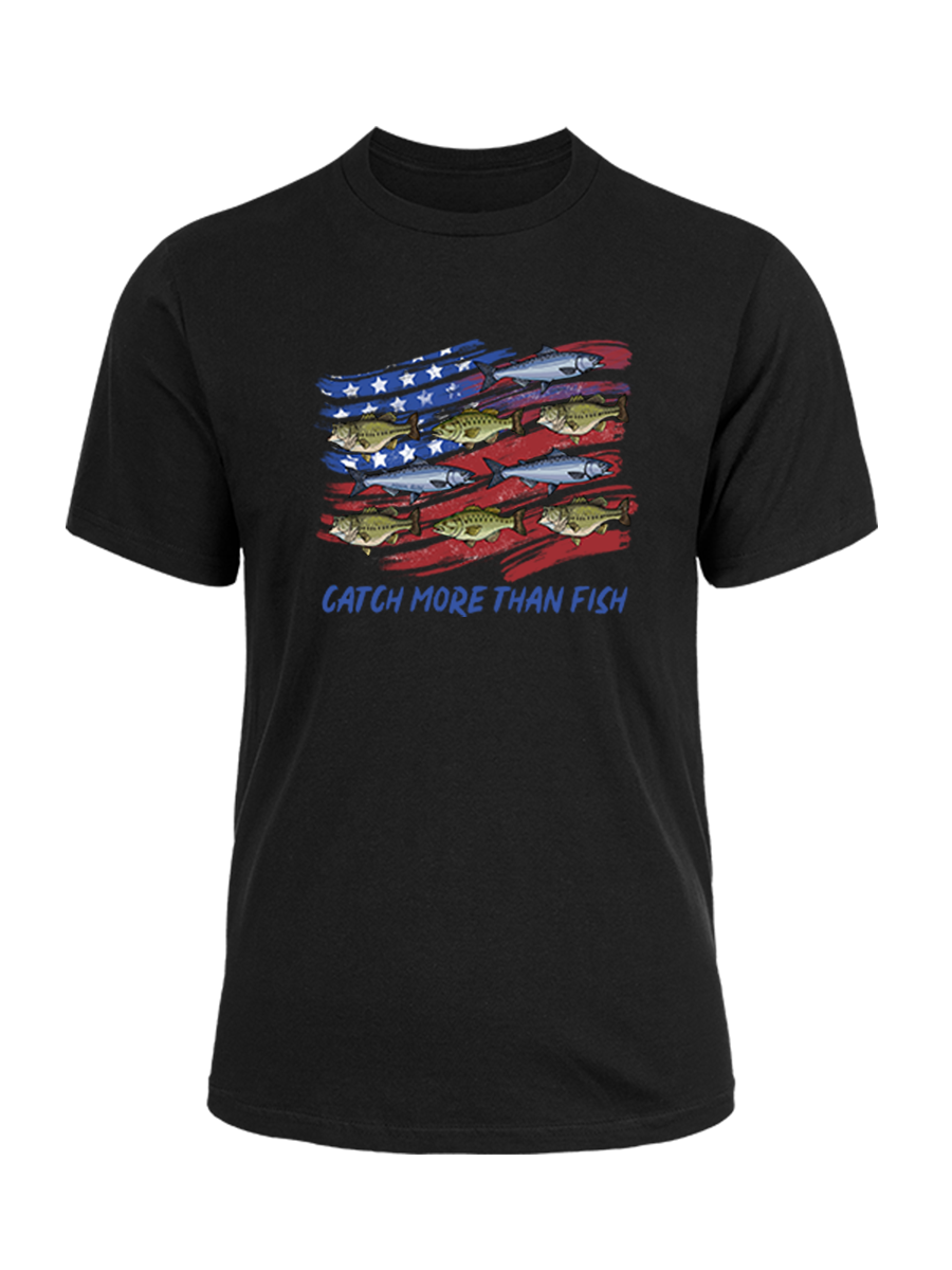 Patriotic Waters Unleashed Unisex Cotton Tee