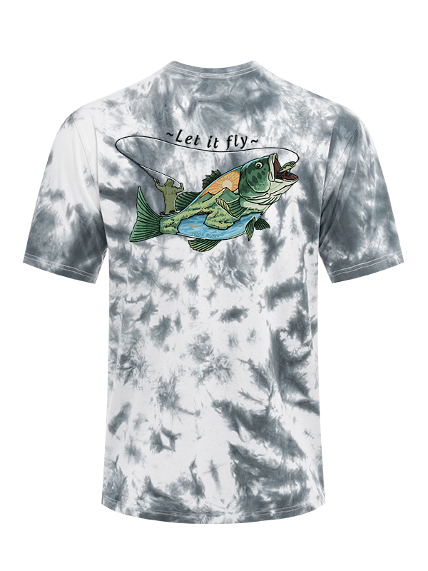 Let It Fly to Freedom Tie Dye Tee
