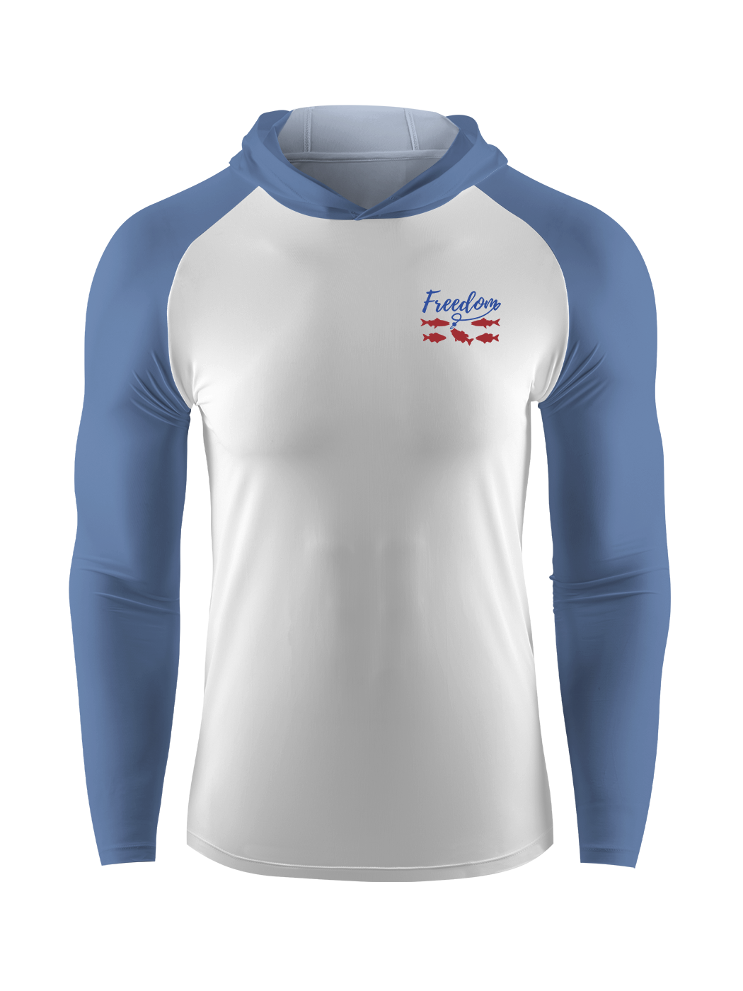 Patriotic Waters Unleashed UPF Hoodie