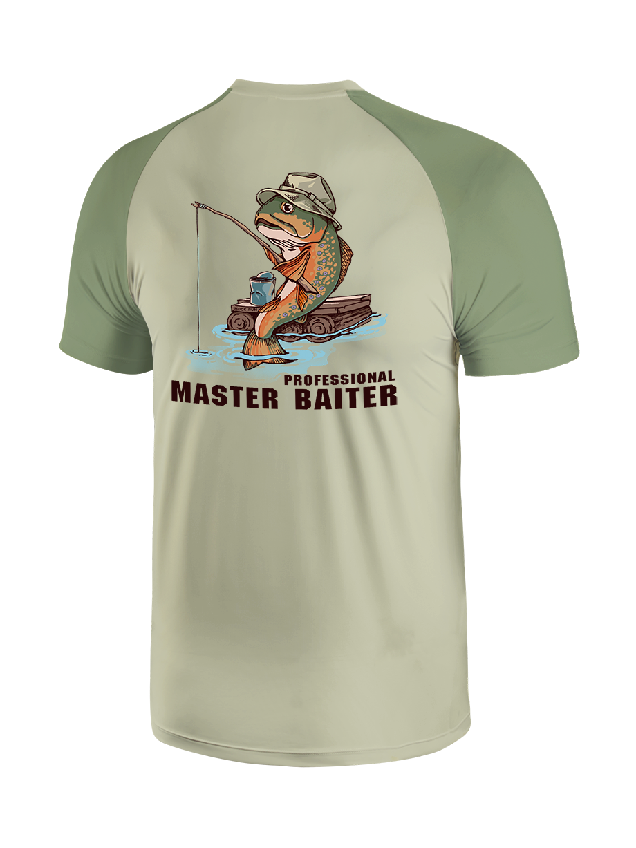 Professional Master Baiter Vibrant Fishing Tee