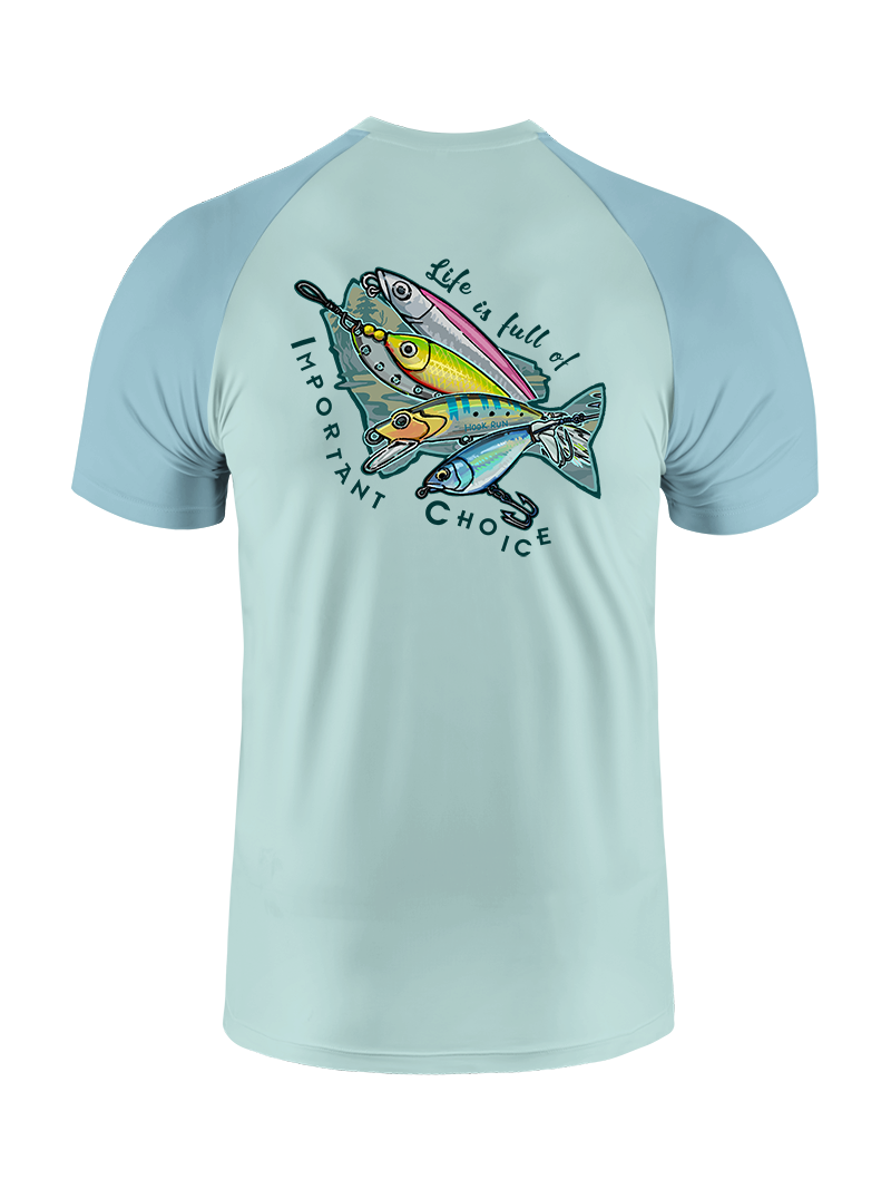 Clear Lake Bass Lures Vibrant Fishing Tee
