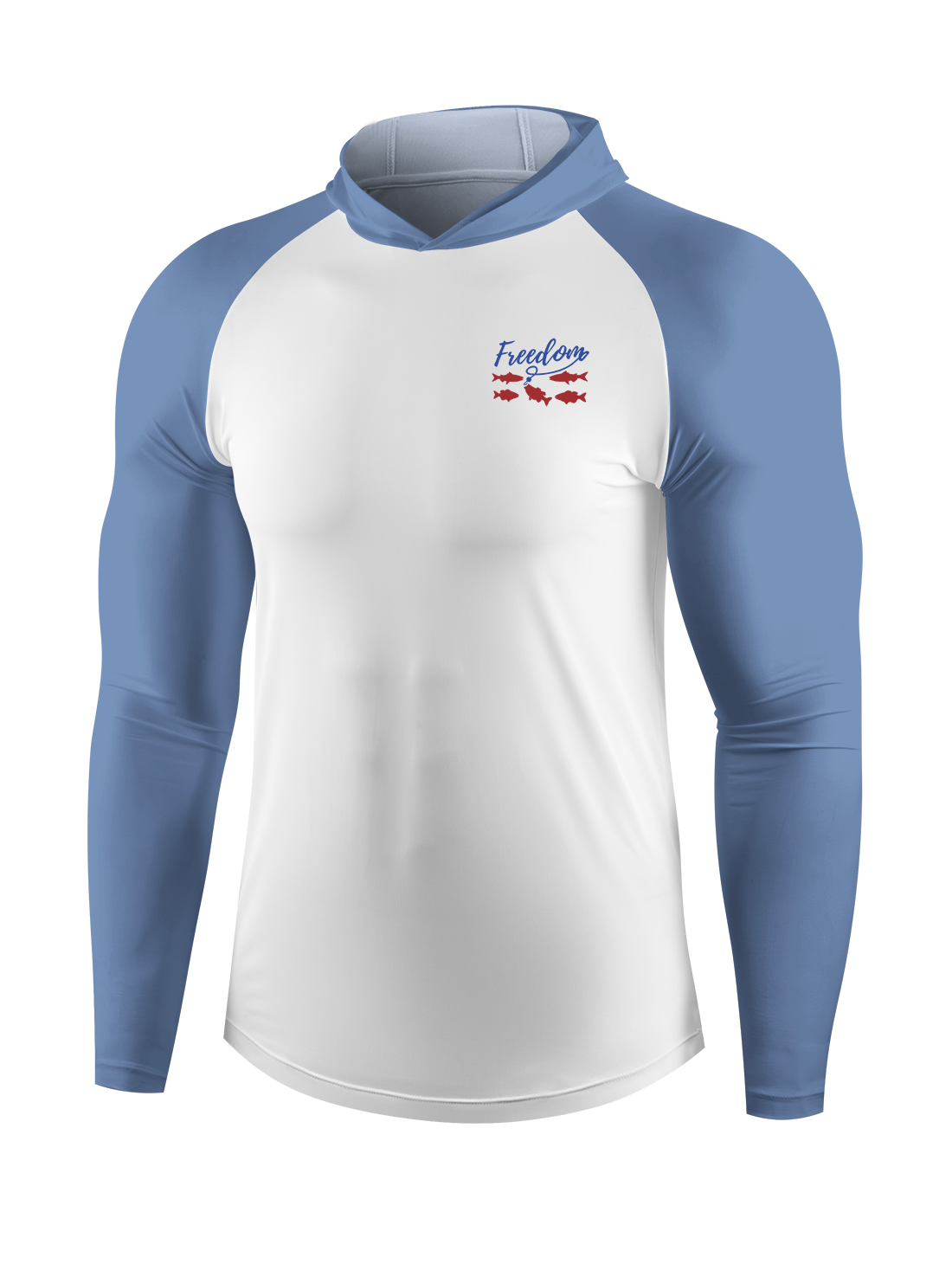 Patriotic Waters Unleashed UPF Hoodie