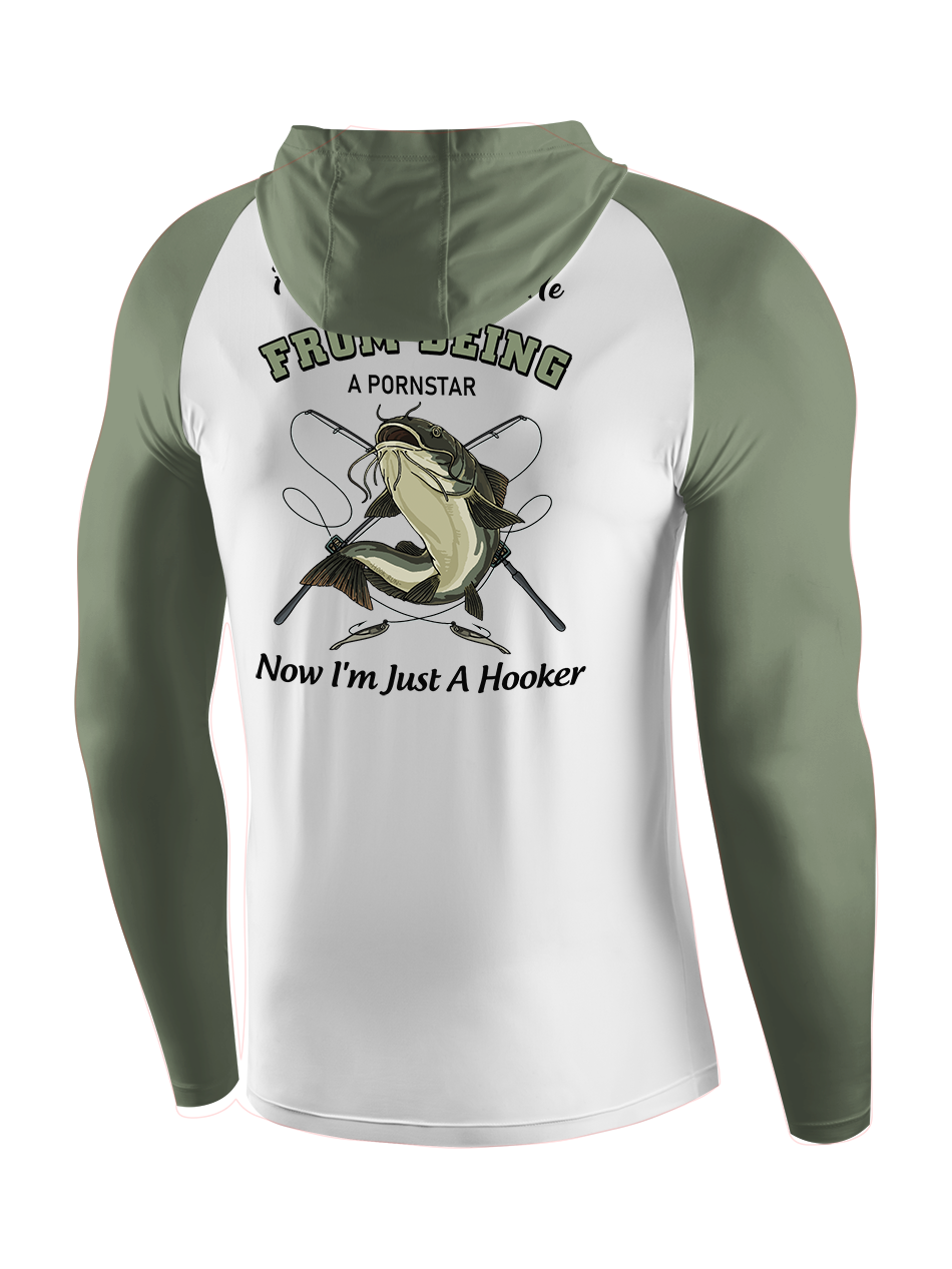 Catfish Back to Joy UPF Hoodie
