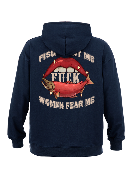 Fish Want Me Women Fear Me Classic Hoodie