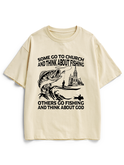 Faith & Fishing Reflective Moments Heavyweight Cotton T-Shirt