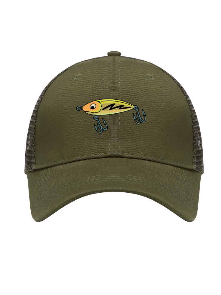Hooked on a Day Off Mesh Velcro Hat