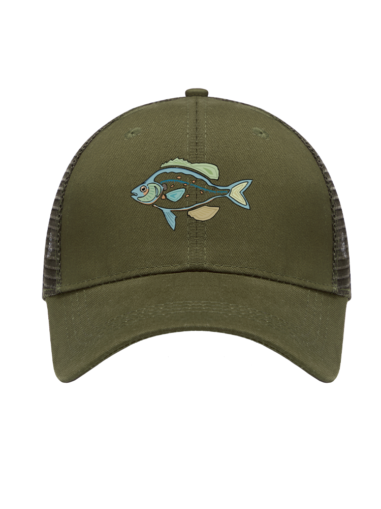 Measure of the Catch Mesh Velcro Hat