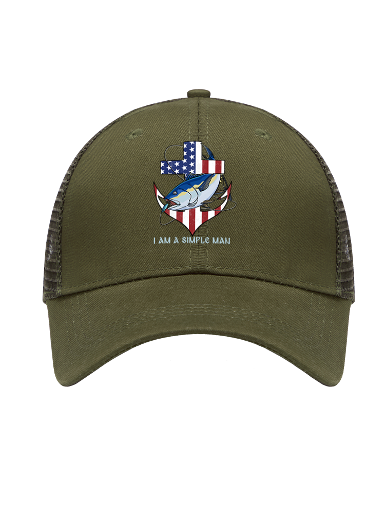 Leap of Faith Mesh Velcro Hat