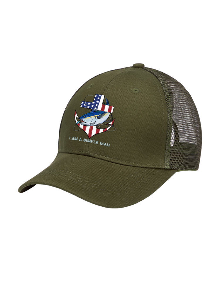 Leap of Faith Mesh Velcro Hat