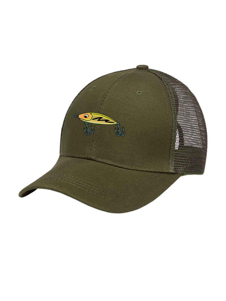 Hooked on a Day Off Mesh Velcro Hat