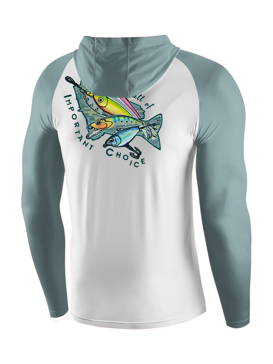 Clear Lake Bass Lures UPF Hoodie